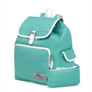 NWT High Sierra “Elly” Tech Backpack Teal Blue